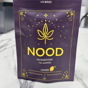 NOOD Lemon 5mg Delta 9 Gummies