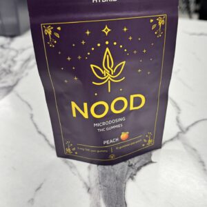 NOOD Peach 5mg Delta 9 Gummies