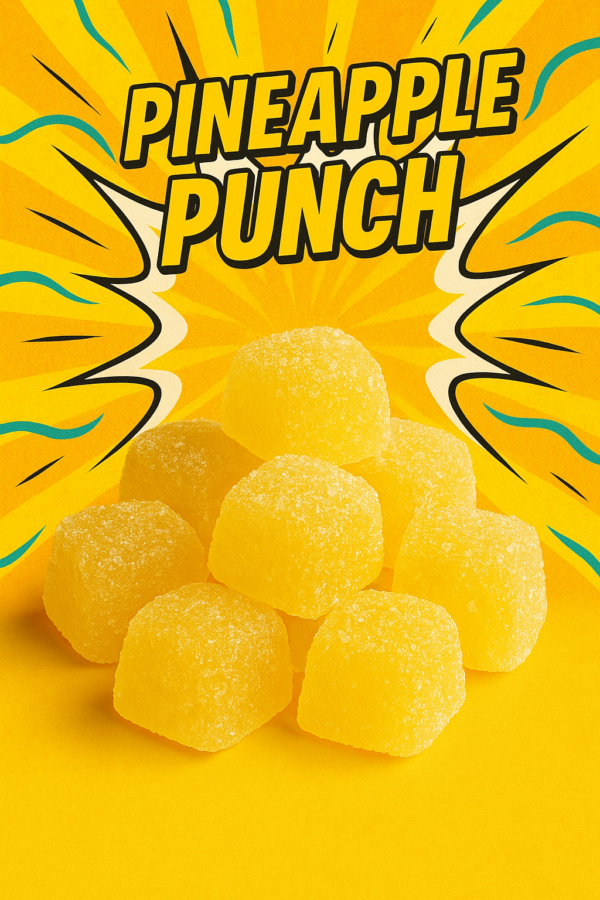Pineapple Punch bg - Nood Gummies