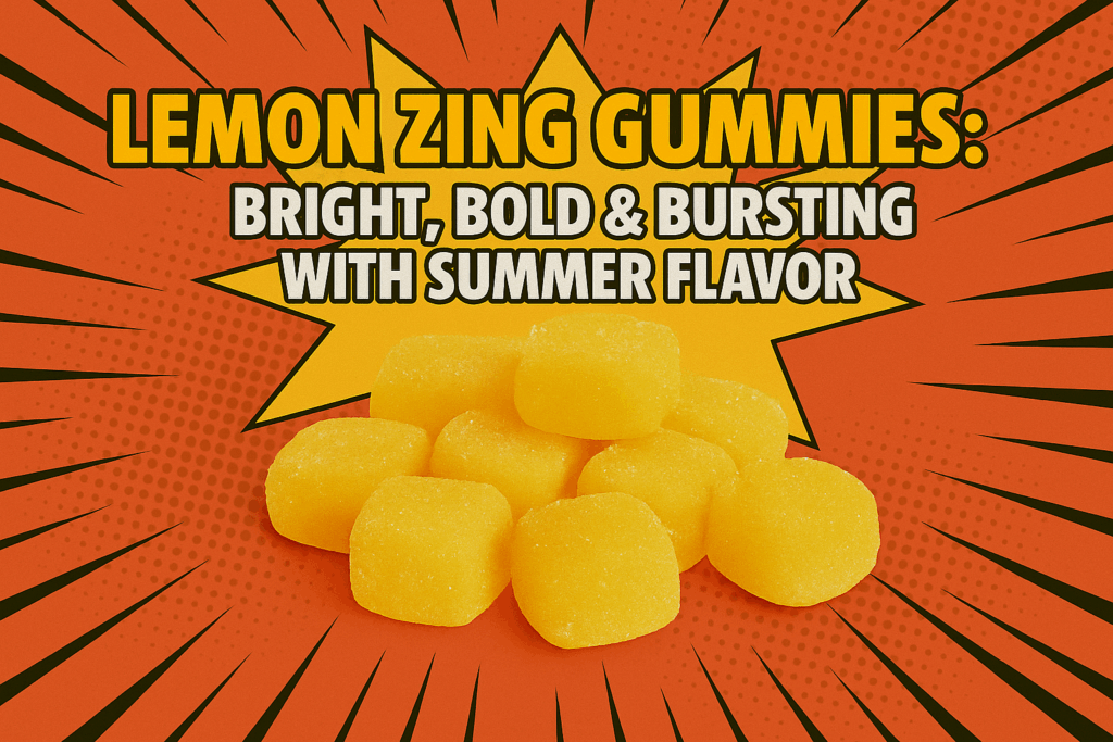 Lemon Zing Gummies: Bright, Bold & Bursting with Summer Flavor